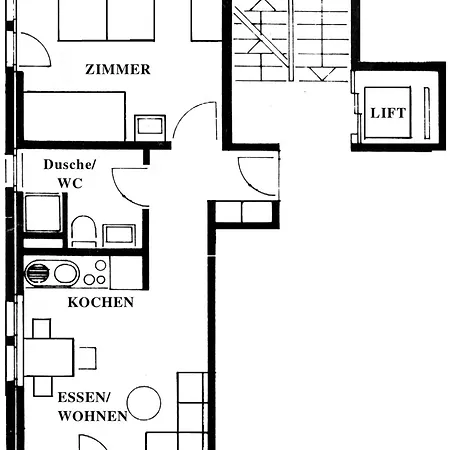 Ferienhaus-Apartment Golf Saas-Fee Room photo