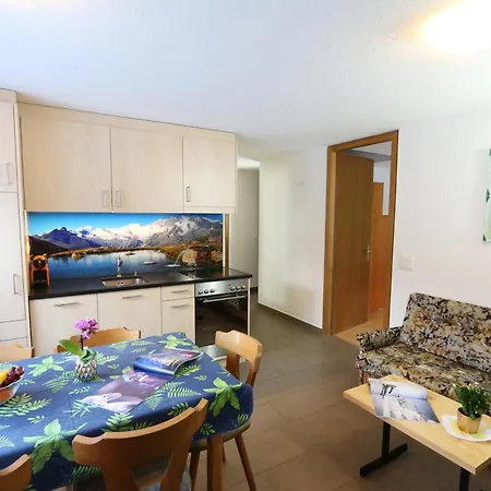 Ferienhaus-Apartment Golf Saas-Fee Exterior photo